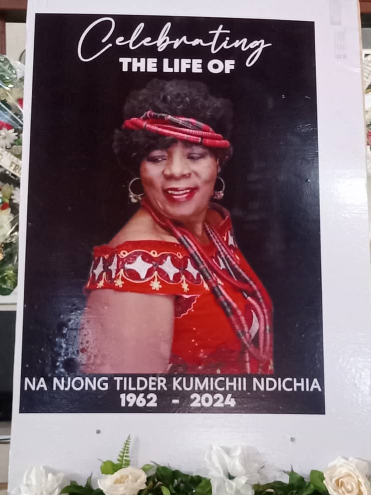 Funeral tributes :: The memory of the former Commissioner of the National Commission on Human Rights and Freedoms (NCHRF), NA NJONG TILDER KUMICHII NDICHIA, was honoured by the CHRC
