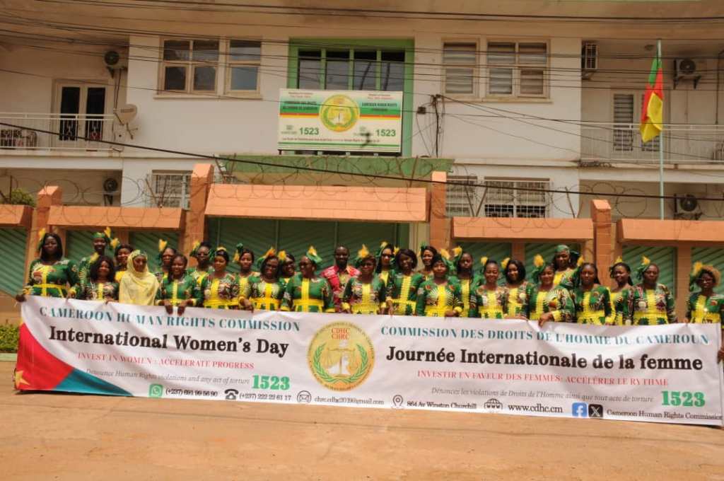 JIF 2024 :: Les droits des femmes à l’honneur à la Commission des Droits de l’Homme du Cameroun
