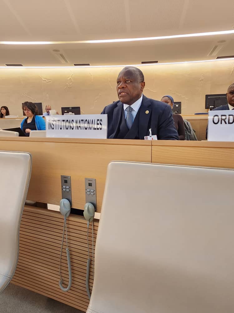 Genève :: 55e  Session du Conseil des Droits de l’homme :: Le Pr. James Mouangue Kobila plaide pour la ratification de la Convention contre la torture